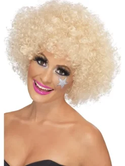 Afro Paryk Blonde