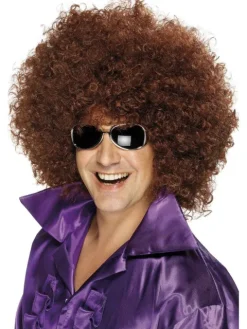 Afro Paryk brun XL