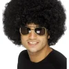 Afro Paryk i Sort