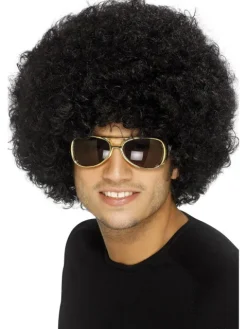 Afro Paryk i Sort