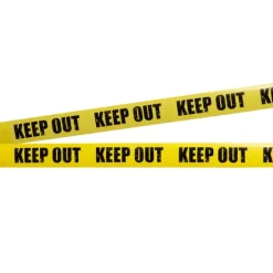 Afspæringsbånd "keep out"