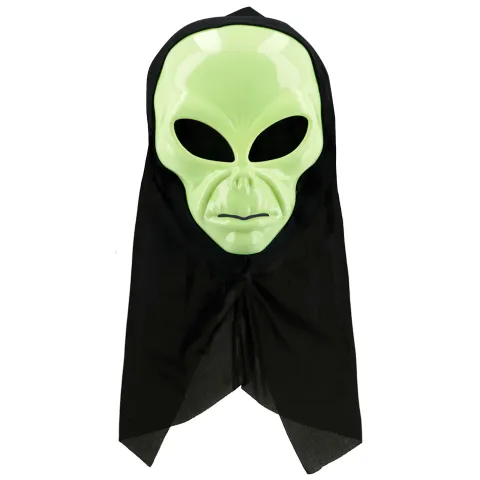 Alien Maske med Hætte