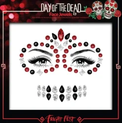 Ansigts dekoration - Day of the Dead