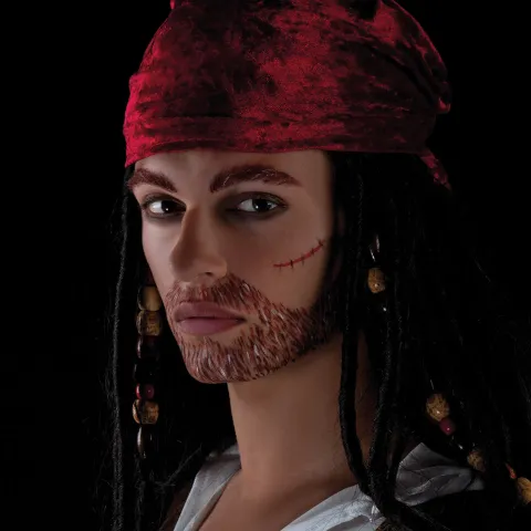 Ansigtsmaling kit - Halloween-Pirat
