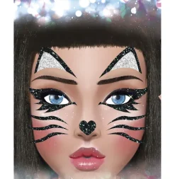 Ansigts stickers Kat