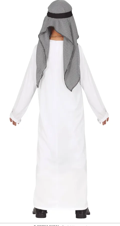 Araber Sheik barn HVID