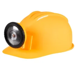 Arbejdshjelm med Lys - Byggemand Bob