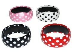 Armbånd 50ér stil med prikker