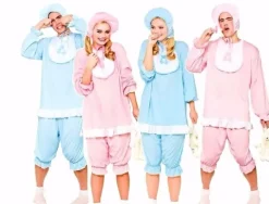Baby kostume i lyseblå