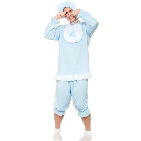 Baby kostume i lyseblå