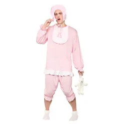Baby kostume i lyserød