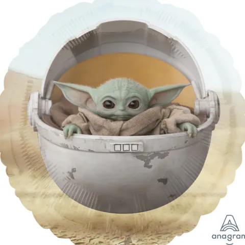 Baby Yoda folieballon