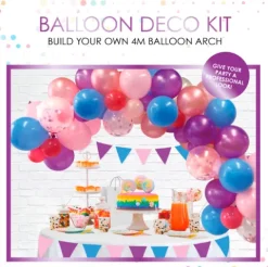 Ballonbue Rød-Lilla