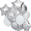 Ballon Buket i Sølv