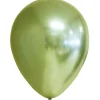 Ballon ø 30 cm - mirror- Limegrøn