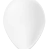 Ballon ø 30 cm, 10 stk. Hvid