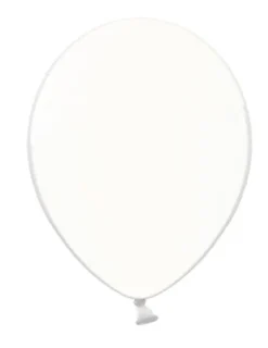 Ballon 12,7cm transparent - 100stk
