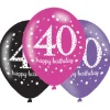 balloner 40 sparkling pink