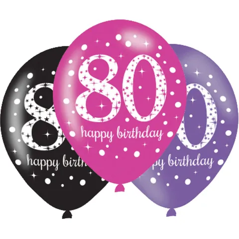 balloner 80 sparkling pink