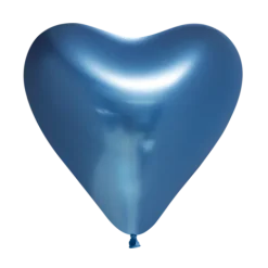Ballon Hjerte Mirror blå