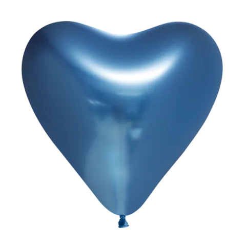 Ballon Hjerte Mirror blå