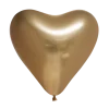 Ballon Hjerte Mirror Guld