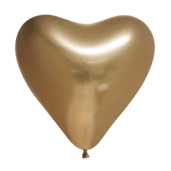 Ballon Hjerte Mirror Guld