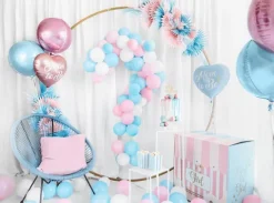 Ballon i 12,7cm i Hvid - 100stk
