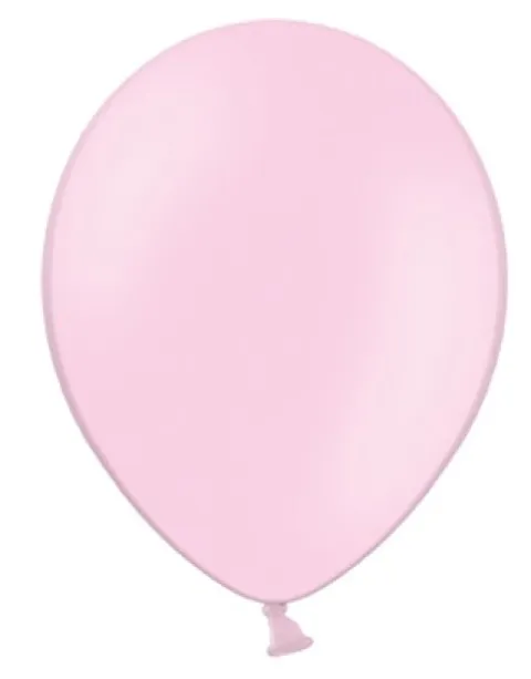 Ballon i 12,7cm i lyserød - 100stk