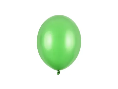 Ballon i 12,7cm metallic Limegrøn - 100stk
