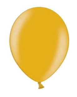 Ballon Metallic Guld ø 23 100 stk.