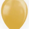 Ballon metallic guld 10 stk.