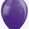 Ballon metallic lilla 10 stk