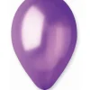 Ballon Metallic Lilla, 10 stk.