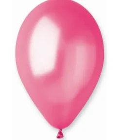 Ballon Metallic Pink, 10 stk.