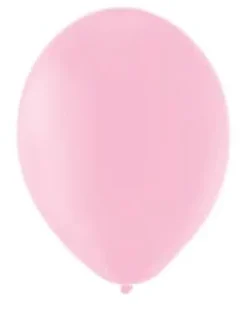 Ballon Metallic Rosa, 10 stk.