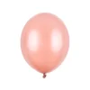 Ballon Metallic Rosegold ø 23 100 stk.