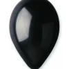 Ballon Metallic Sort, 10 stk.