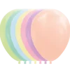 Ballon MULTI PASTEL ø30 10 stk
