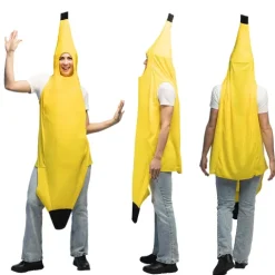 Banan kostume Voksen - Go bananas!