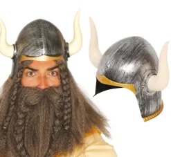 Barbarhjelm med horn