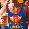 Beer Man bryder T-shirt