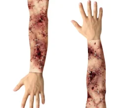 Blodig arm sleeve -stitched effect