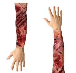 Blodig arm sleeve -wound effect