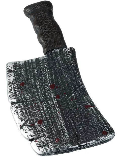 Blodig kødkniv