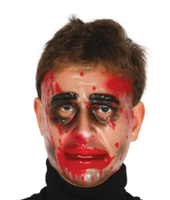 Blodig maske mand