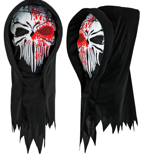 Blodig Reaper Hætte
