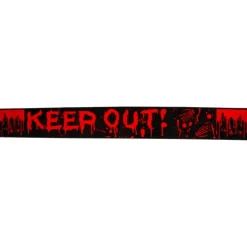 Blodigt afspærringsbånd - Keep out