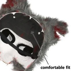 Blodig Varulv Plush maske