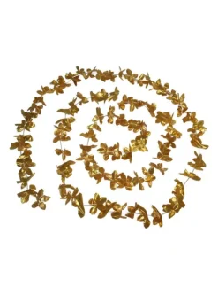Blomster Guirlande guld